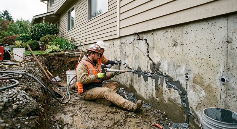 Basement Crack Repair in Deerfield Beach, FL