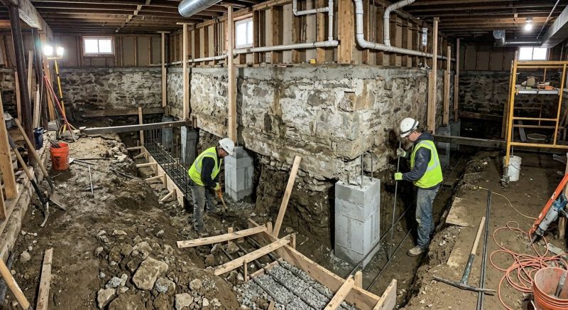 Basement Underpinning in Deerfield Beach, FL