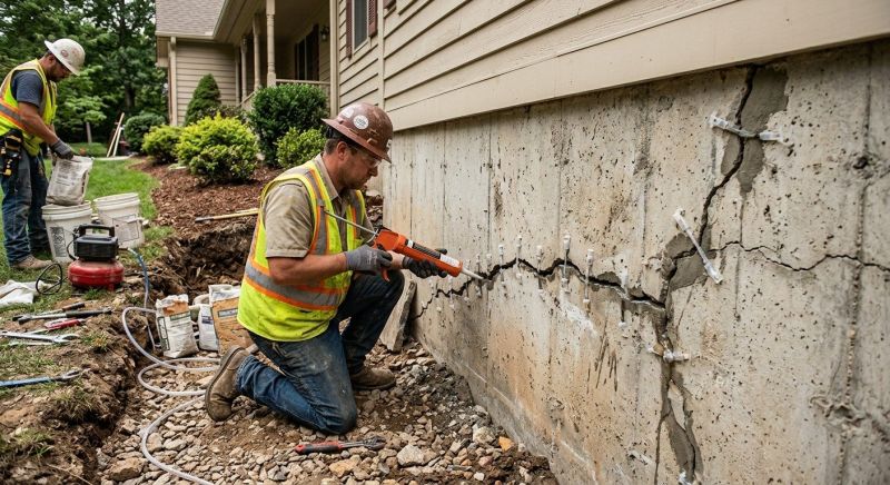 Cracked Foundation Repair in Delray Beach, FL