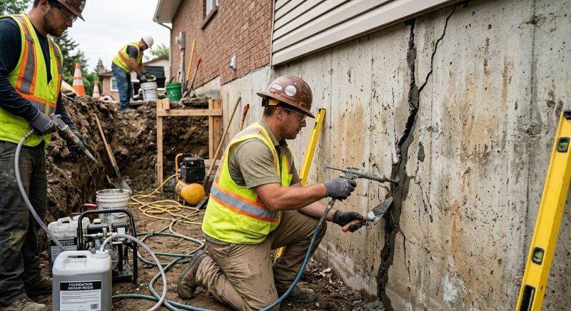 Cracked Foundation Repair in Delray Beach, FL