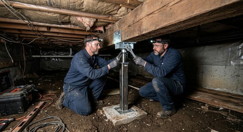 Crawlspace Foundation Repair in Hollywood, FL