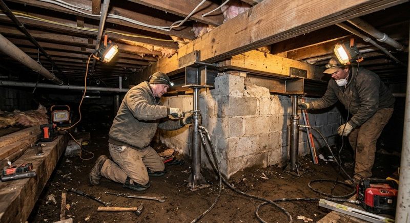 Crawlspace Foundation Repair in Deerfield Beach, FL