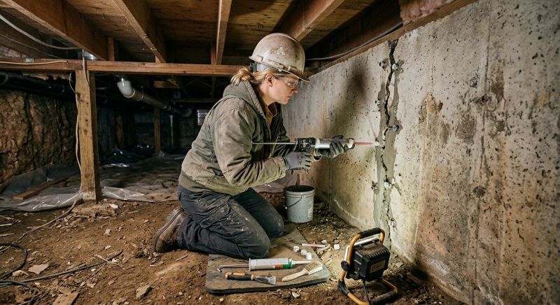 Crawlspace Foundation Repair in Pompano Beach, FL