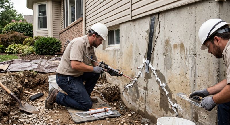 Foundation Cracks Repair in Deerfield Beach, FL