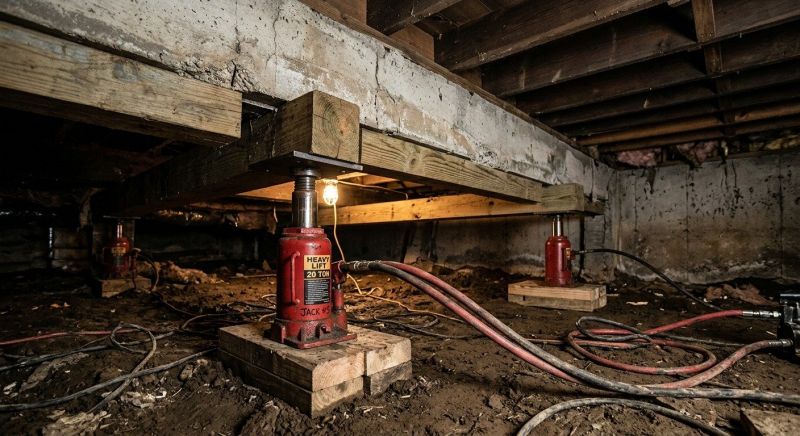 Foundation Jacking in Broward County, FL