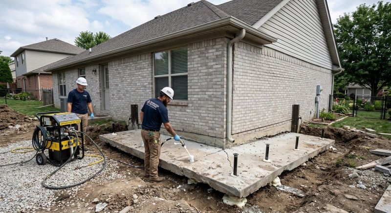 Foundation Lifting in Pompano Beach, FL