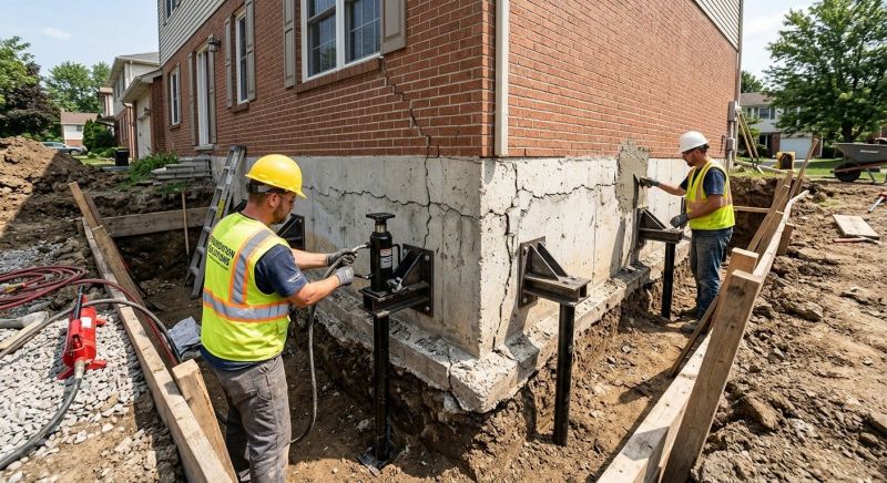 Foundation Pier Repair in Deerfield Beach, FL