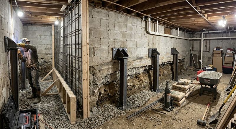 Foundation Stabilizing in Hollywood, FL