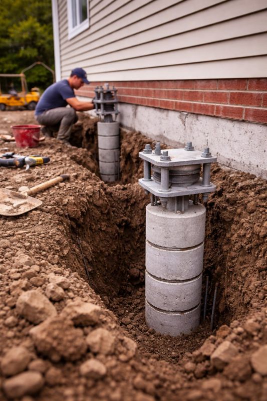 Helical Piers Installation in Deerfield Beach, FL