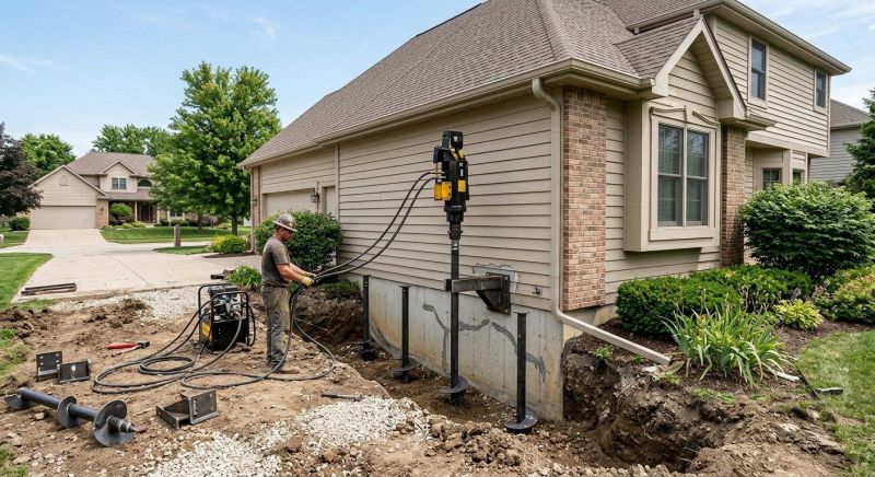 Helical Piers Installation in Deerfield Beach, FL