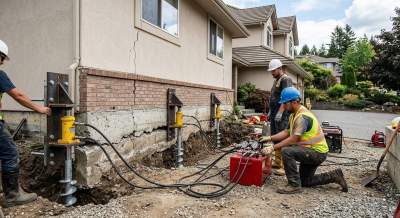Sinking Foundation Lifting in Deerfield Beach, FL