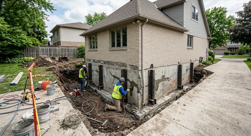 Sinking Foundation Repair in Lake Worth, FL