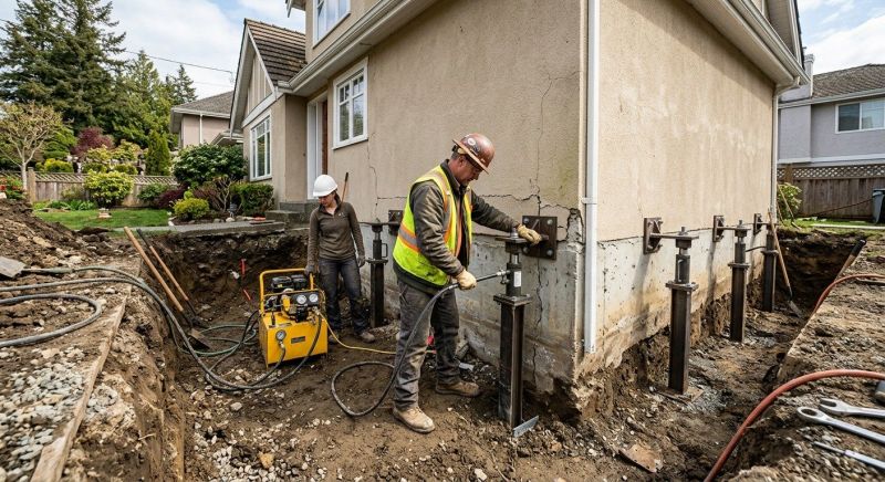 Sinking Foundation Repair in Pompano Beach, FL