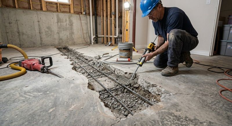 Slab Foundation Repair in Deerfield Beach, FL